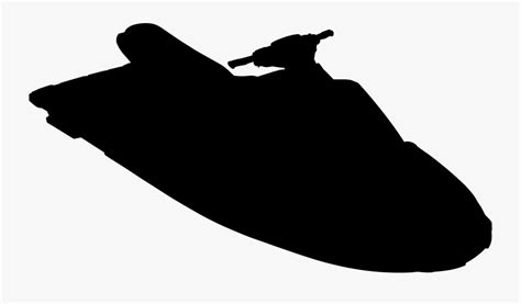 Jet Ski Silhouette - Jet Ski Silhouette Transparent , Free Transparent ...