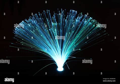 Fibre Optic Lighting Stock Photo Alamy