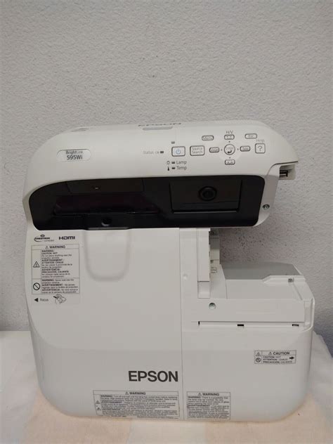 Epson Brightlink Wi Lcd Projector Ust Ansi Hdmi H A Ebay