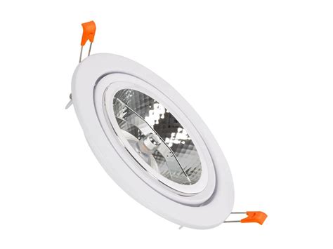 Ledkia Downlight Led Orientable Circulaire Ar W Coupe Mm