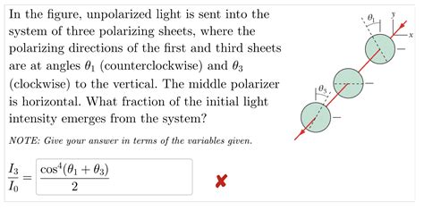 Solved In The Figure Unpolarized Light Is Sent Into