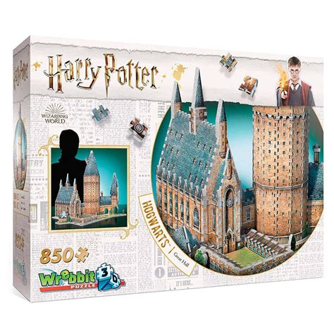 Wrebbit Puzzle Harry Potter Great Hall D Puzzle Multicolore Kidinn