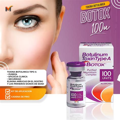 Botox Allergan 100u Toxina Botulinica Medavit