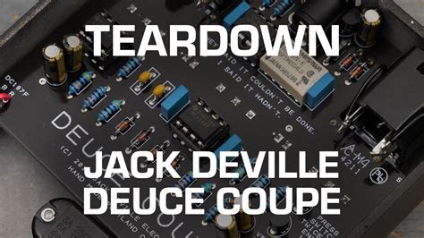 Jack Deville Electronics Deuce Coupe Teardown See What S Inside YouTube