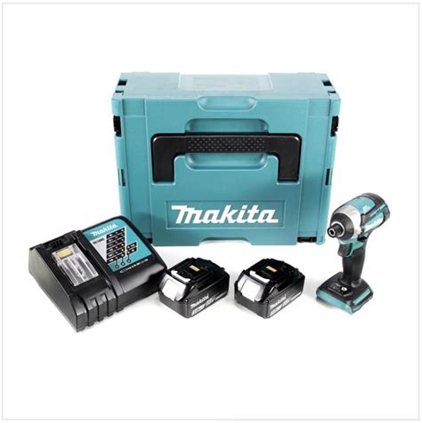 Makita DTD 154 RFJ 18 V Li Ion Visseuse à chocs sans fil avec boîtier