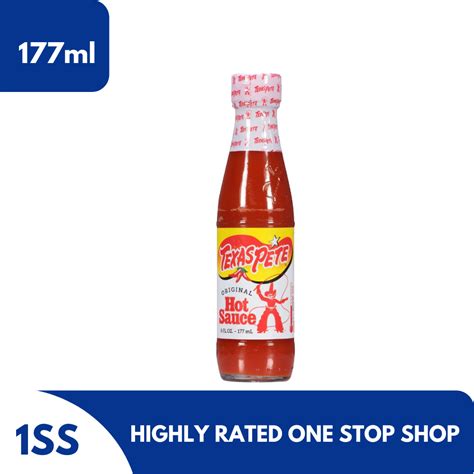 Texas Pete Original Hot Sauce 177ml Lazada PH