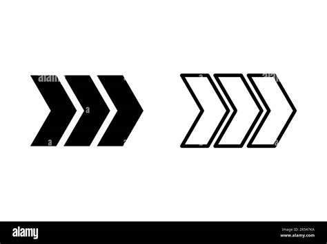 Arrow Icon Set Arrow Symbol Arrow Sign For Your Web Design Stock