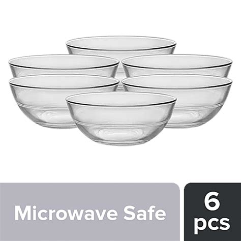 Buy Duralex Lys Clear Stackable Bowl Microwave Dishwasher Safe