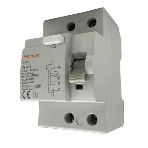 Interruptor Diferencial 2x25A 30mA Tipo B Certificado IEC SEC