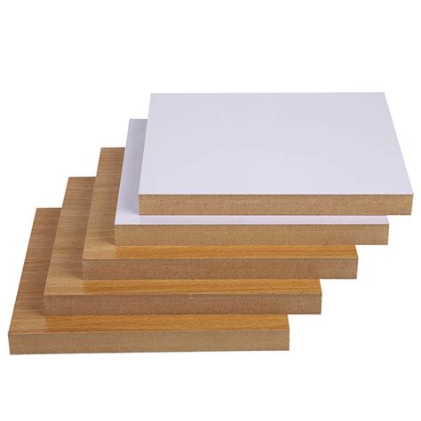 Poplar Core Medium Density Fiberboard Laminated Melamine Mdf China