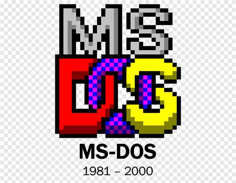 MS DOS Apple II Microsoft FreeDOS Microsoft 텍스트 로고 png PNGEgg