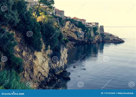 Stari Grad Old Town Of Ulcinj Montenegro Stock Photo Image Of