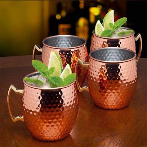 Goldgiftideas Copper Hammered Moscow Mule Beer Mug Mug For Parties