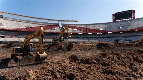 Impresionante Así Está La Cancha De River En Plena Remodelación Mdz Online