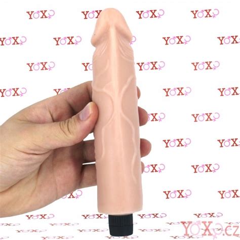 Velmi měkký realistický vibrátor 19 x 3 7 cm Sex shop online