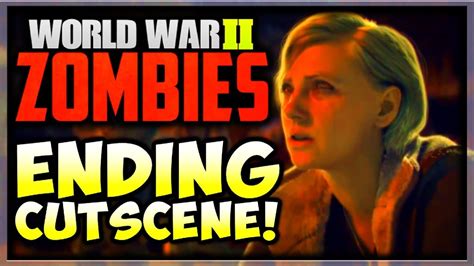 THE FINAL REICH EASTER EGG ENDING CUTSCENE Call Of Duty WW2 Zombies