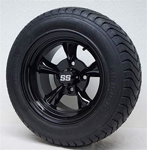 Amazon Godfather Gloss Black Golf Cart Wheels And