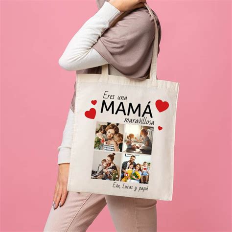 Tote bag personalizada para mamá Calledelregalo es