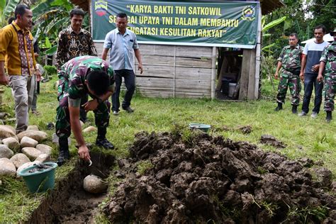 Kodim 0213 Nias Bangun Rumah Tidak Layak Huni RTLH Harian Kriminal