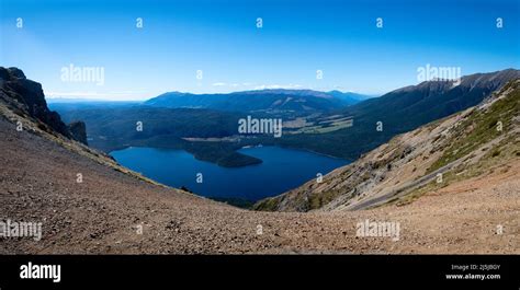 Lake Rotoiti And St Arnaud Village From Paddys Track Nelson Lakes