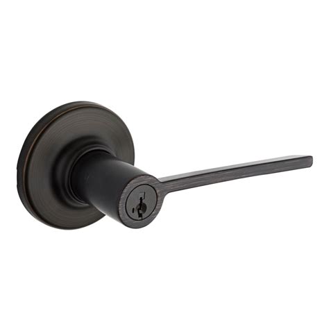 Weiser Elements Ladera Venetian Bronze Entry Lever The Home Depot Canada