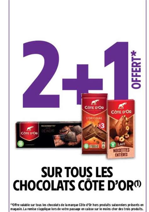 Promo Chocolats C Te D Or Chez Intermarch Icatalogue Fr