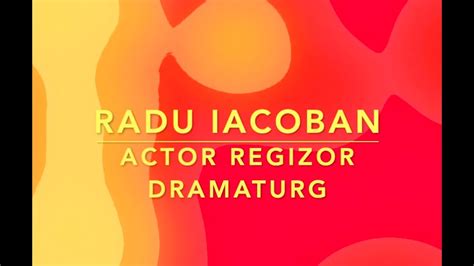 TEATRUL DE AZI ZOMIR DIMOVICI în dialog cu regizorul și actorul