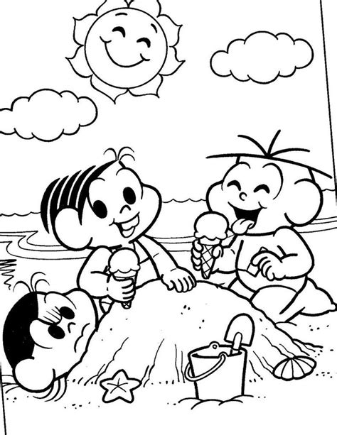 Desenhos Para Colorir Turma Da Monica Magali Monica Para Colorir