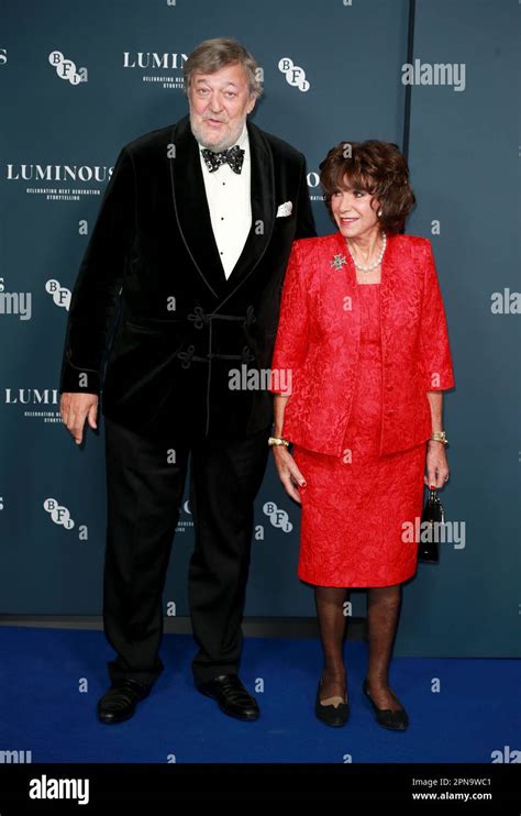 Stephen Fry And Yvonne Romain Attend The Bfi London Film Festival