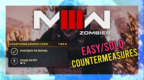 Countermeasures Act 4 Story Mission MW3 Zombies GUIDE Quick Solo