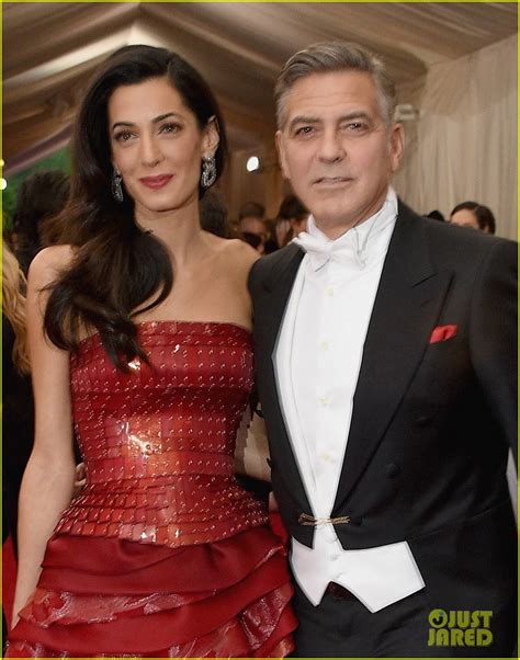 George & Amal Clooney Attend Their First Met Gala Together!: Photo ...