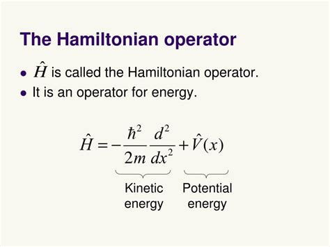 PPT Lecture 3 The Schrödinger equation PowerPoint Presentation free