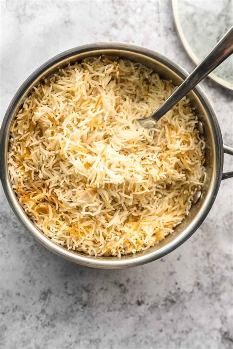 Vermicelli Rice Every Little Crumb Simple Middle Eastern Rice Pilaf Every Little Crumb