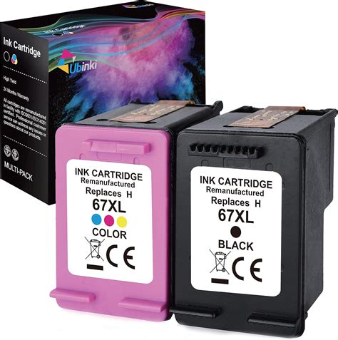 Amazon Ubinki Remanufactured Hp Xl Black Tri Color Ink Cartridge