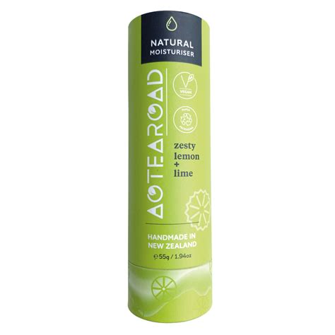 Aotearoad Natural Body Moisturiser Stick Zesty Lemon Lime G Website