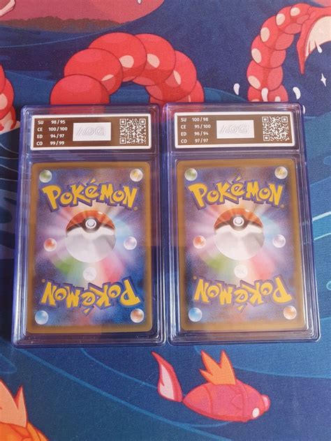 Aog Pristine Pikachu Cramorant Gem Mint Promo Pokemon Stamp Box