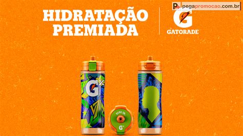 Promoção gatorade 2024 Hidratação Premiada Kits exclusivos