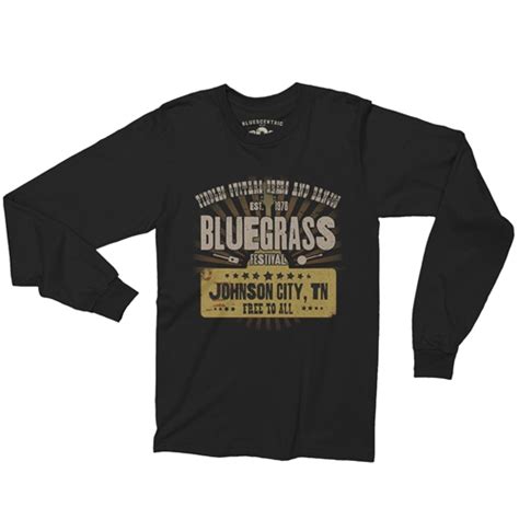 Bluegrass Festival Long Sleeve T Shirt