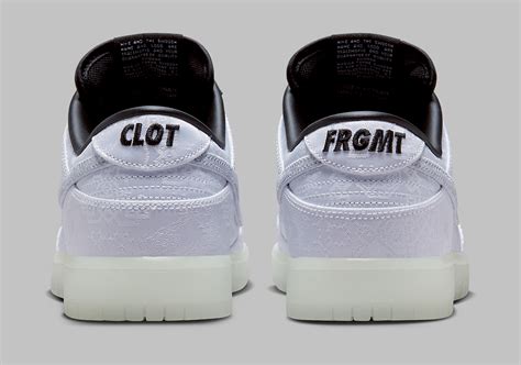 Fragment X CLOT X Nike Dunk Low Release Date Sneaker News