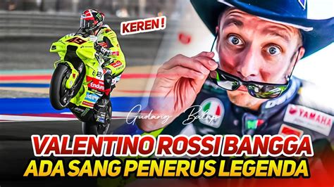 Tak Disangkanvalentino Rossi Bangga Telah Lahir Sang Legenda Italia