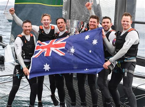 Tom Slingsby With Australia Sailgp Team