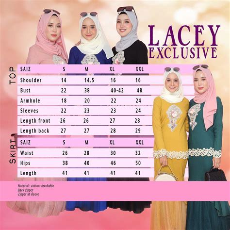 Lacey Raya Women S Fashion Muslimah Fashion Baju Kurung Sets On