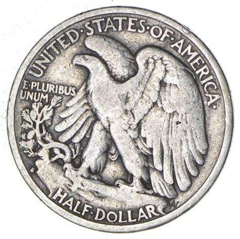 Difficult 50c 1937 S Walking Liberty Half Dollar Tough Mint Mark