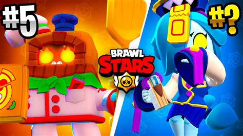 LAS 7 MEJORES SKINS DE LA SIGUIENTE ACTUALIZACION DE HALLOWEEN EN BRAWL