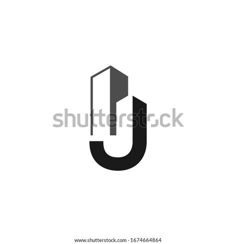 Letter J Building Logo Design Template Stock Vector Royalty Free