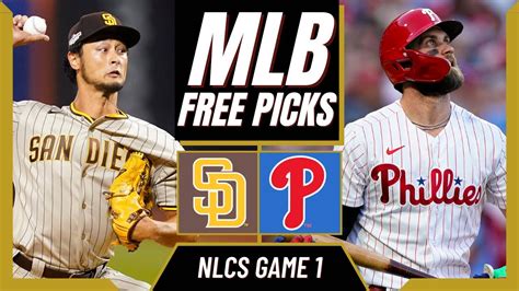 Padres Vs Phillies Nlcs Game 1 101822 Mlb Playoffs Free Pick Free Mlb