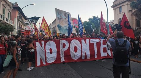 Tutto Pronto Per Il Corteo No Ponte A Messina Prevista La