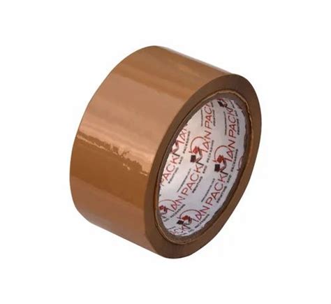 Packman BOPP 72 Mm 3 Inches Brown Self Adhesive Tape X 65 Meter