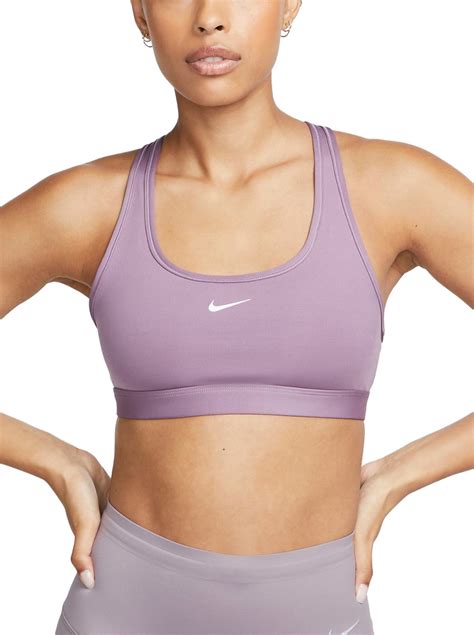 Portni Modr Ek Nike W Nk Swsh Lgt Spt Bra Top Running Si