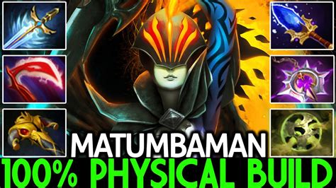 MATUMBAMAN Phantom Assassin 100 Physical Build Crazy Beast Mode Dota